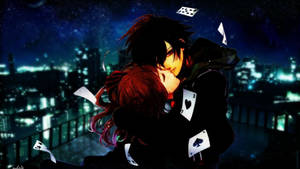 วอลเปเปอร์กอดอนิเมะบนดาดฟ้า