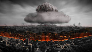 วอลเปเปอร์การระเบิดควันนิวเคลียร์ — 2560x1440 วอลเปเปอร์
