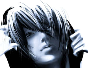 การ์ตูนอนิเมะเด็กผู้ชายขาวดำ