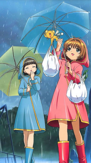 วอลเปเปอร์การ์ตูนเด็กๆ การ์ดแคปเตอร์ซากุระ
