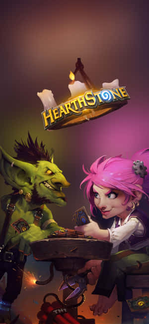 Iphone Xs Hearthstone พื้นหลัง — Realme C100 วอลเปเปอร์