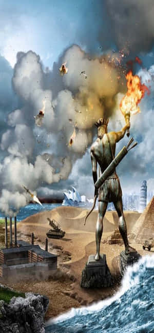 พื้นหลัง Civilization V สำหรับ iPhone X — เสี่ยวหมี่ 17ที โปร วอลเปเปอร์