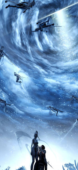 Final Fantasy ไอโฟน — กาแล็กซี A07 วอลเปเปอร์