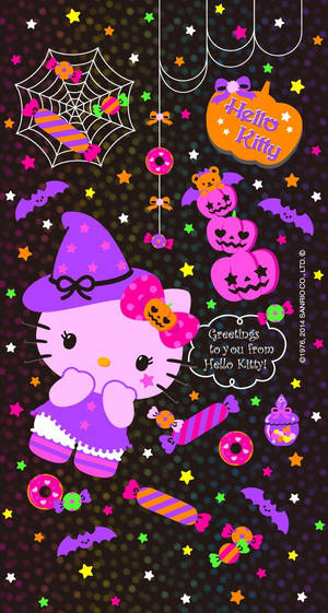 คawaii Halloween Hello Kitty