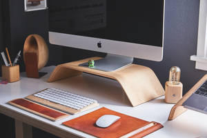 ความกลมกลืนแห่งสุนทรียะ - ชุด Mac พร้อมกลิ่นกาแฟ — สุนทรียศาสตร์ Mac วอลเปเปอร์