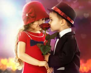 ภาพน่ารักของความรัก