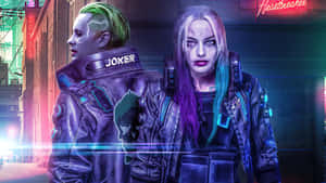 ความรัก โจ๊กเกอร์ และ ฮาร์ลีย์ ควินน์ Suicide Squad — โจ๊กเกอร์ วอลเปเปอร์