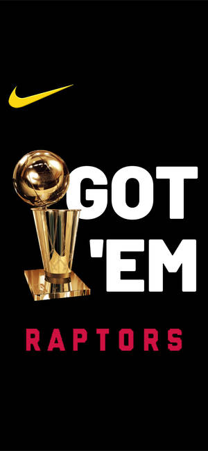 วอลเปเปอร์ความร่วมมือ Toronto Raptors และ Nike — iPhone 14 Plus วอลเปเปอร์