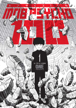พื้นหลัง Mob Psycho — Huawei Mate X วอลเปเปอร์
