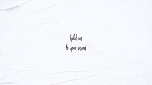คำคมสวยงามสีขาว Vision — สุนทรียภาพคำคม GIF วอลเปเปอร์