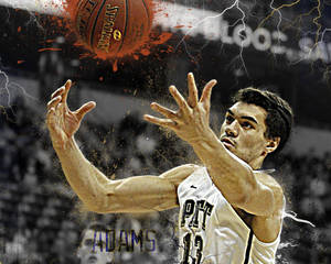 วอลเปเปอร์ภาพตัดต่อศิลปะ Steven Adams — 5:4 วอลเปเปอร์