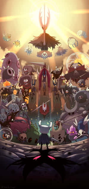 พื้นหลัง Hollow Knight — Huawei Mate X วอลเปเปอร์