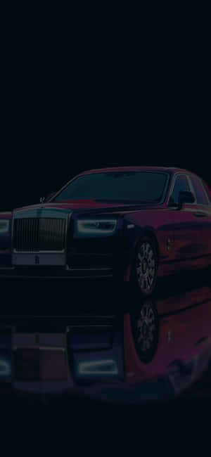 คำบรรยาย: ความหรูหราในการเคลื่อนที่ - Rolls Royce Phantom — ZTE Axon 60 Ultra วอลเปเปอร์