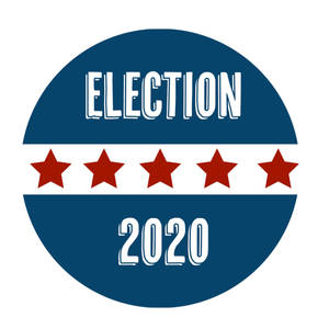 วอลเปเปอร์สติ๊กเกอร์เลือกตั้ง 2020 — สะอาด วอลเปเปอร์
