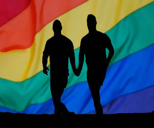 วอลเปเปอร์คู่รักเงา Love Is Love