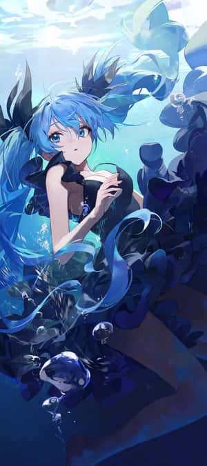 Hatsune Miku Phone — Oppo Find X9s วอลเปเปอร์
