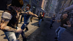 พื้นหลัง Sleeping Dogs — สลีปปิ้ง ด็อกส์ วอลเปเปอร์