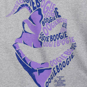 งานศิลปะ Oogie Boogie สีม่วงจาก The Nightmare Before Christmas