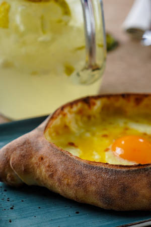 งานเลี้ยง Khachapuri จอร์เจียนที่น่าลิ้มลอง — เสี่ยวหมี่ แท็บเล็ต 9 โปร วอลเปเปอร์