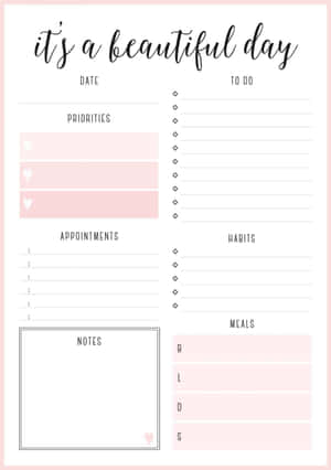 รูปภาพ Planner — iPad Pro 11 วอลเปเปอร์
