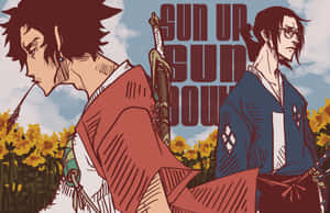 พื้นหลัง Samurai Champloo — MacBook Pro 16 วอลเปเปอร์