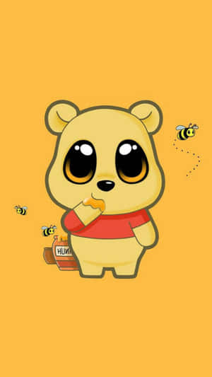 จิ้งจอกน้อยน่ารักในป่าแห่งเวทมนตร์ — การ์ตูนน่ารัก วอลเปเปอร์