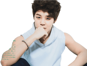 จีมินท่าครุ่นคิด