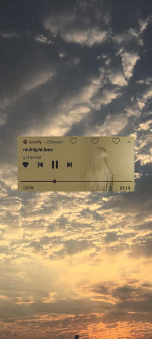 ชายคนหนึ่งนั่งอยู่บนเครื่องบินบนท้องฟ้า — สุนทรียภาพทางดนตรี วอลเปเปอร์
