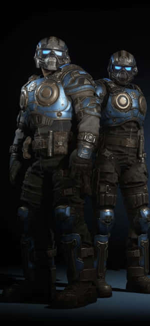 iPhone X Gears Of War 5 พื้นหลัง — Realme Narzo 90X วอลเปเปอร์