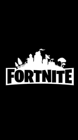 โลโก้ Fortnite สุดเท่ — Black วอลเปเปอร์