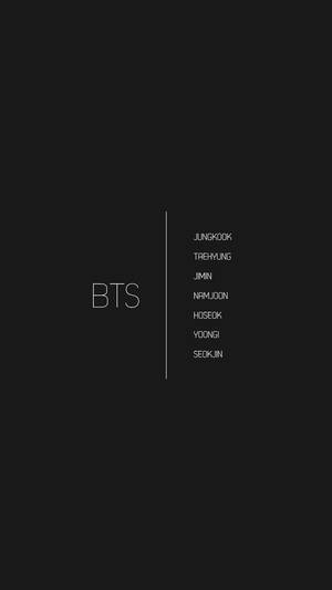 วอลเปเปอร์ชื่อสมาชิก BTS สไตล์ Tumblr aesthetic — Tumblr สุนทรียศาสตร์ วอลเปเปอร์