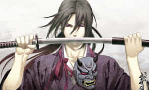 ซามูไรอนิเมะ Hakuoki Hijikata Toshizo — ซามูไรญี่ปุ่น วอลเปเปอร์