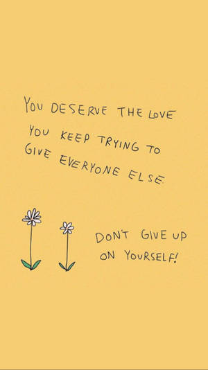 ดอกไม้ศิลปะสวยงามคำคมTumblr — Pastel yellow วอลเปเปอร์