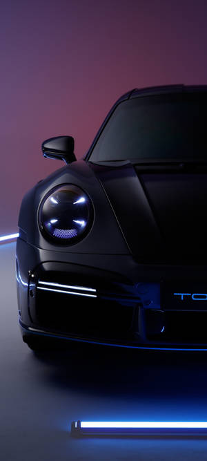 ดำเรียบ ปอร์เช่ 911 — พิกเซล 10 วอลเปเปอร์