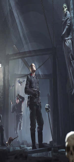 ไอโฟน Xs Wolfenstein II พื้นหลัง — RedMagic วอลเปเปอร์