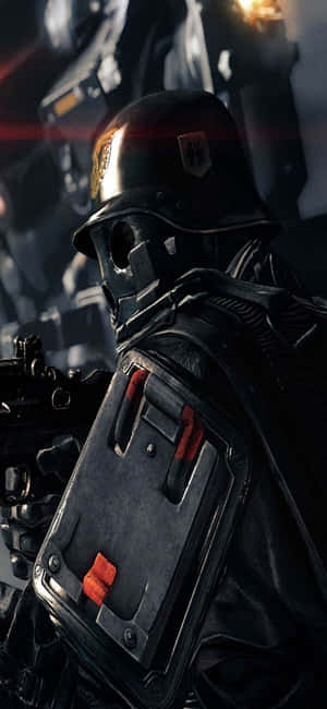 พื้นหลัง Wolfenstein II iPhone Xs — RedMagic 11 Pro วอลเปเปอร์