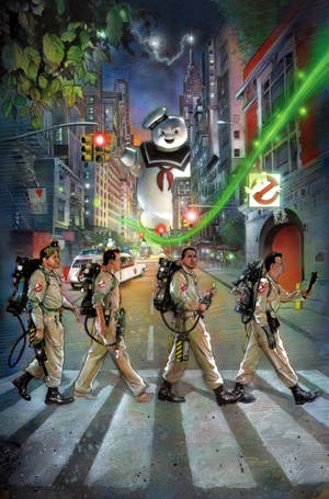 วอลเปเปอร์ Ghostbusters The Beatles — Honor MagicPad 3 Pro 12.3 วอลเปเปอร์