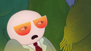 วอลเปเปอร์ The Midnight Gospel Glasses Man