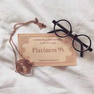 ตั๋วรถไฟฮอกวอตส์สไตล์สวยงาม HP — แฮร์รี่ พอตเตอร์ สไตล์สุนทรีย์ วอลเปเปอร์