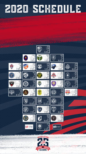 ตารางแข่งขัน MLS ของนิวอิงแลนด์ เรโวลูชัน ปี 2020 — ฟุตบอล GIF วอลเปเปอร์