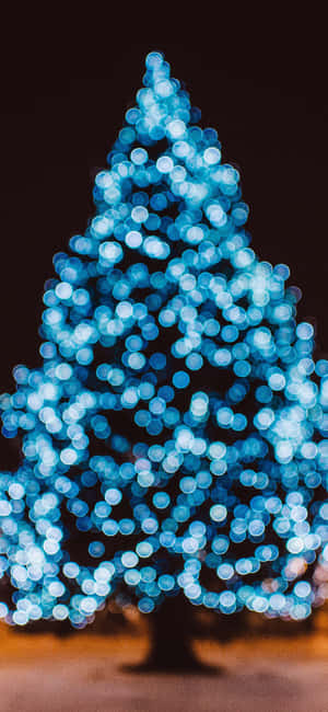 Blue Christmas — Oppo Reno15 วอลเปเปอร์