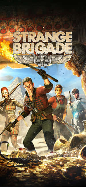 พื้นหลัง Iphone X Strange Brigade — Vivo Y6t วอลเปเปอร์