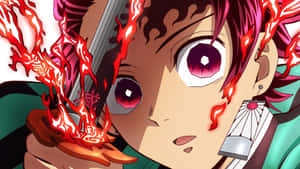 พื้นหลัง Demon Slayer 4k — ดาบพิฆาตอสูร 4K GIF วอลเปเปอร์