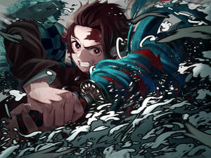 ทานจิโร่ วิชาลมหายใจแห่งสายน้ำ PFP นักล่าปีศาจ — Demon slayer tanjiro วอลเปเปอร์