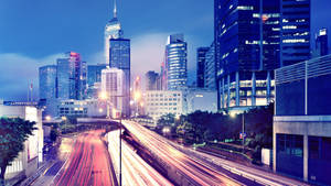 วอลเปเปอร์ทางด่วนจาการ์ตา — พลบค่ำ วอลเปเปอร์