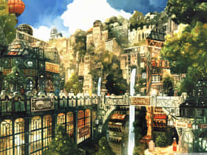 ภาพ Anime City — อนิเมะเมือง GIF วอลเปเปอร์