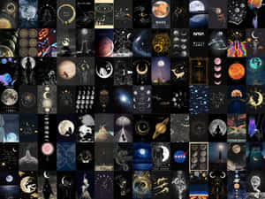 ภาพสวยอวกาศ — ท้องฟ้ายามค่ำคืน GIF วอลเปเปอร์