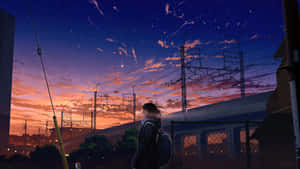 ภาพเมืองอนิเมะ — นีออนซิตี้ วอลเปเปอร์