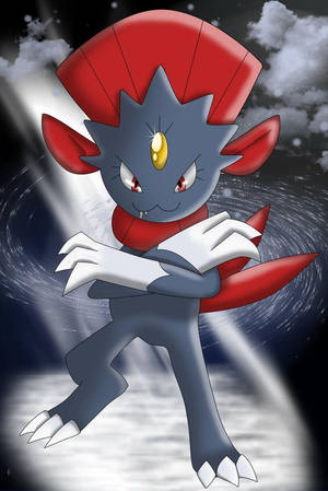 ท่าทางป้องกันตัวสุดดุดันของไวล์ (Weavile)