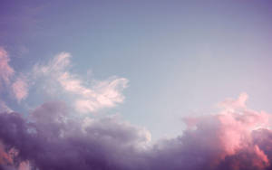วอลเปเปอร์ท้องฟ้ามีเมฆสวยงามสำหรับแล็ปท็อป